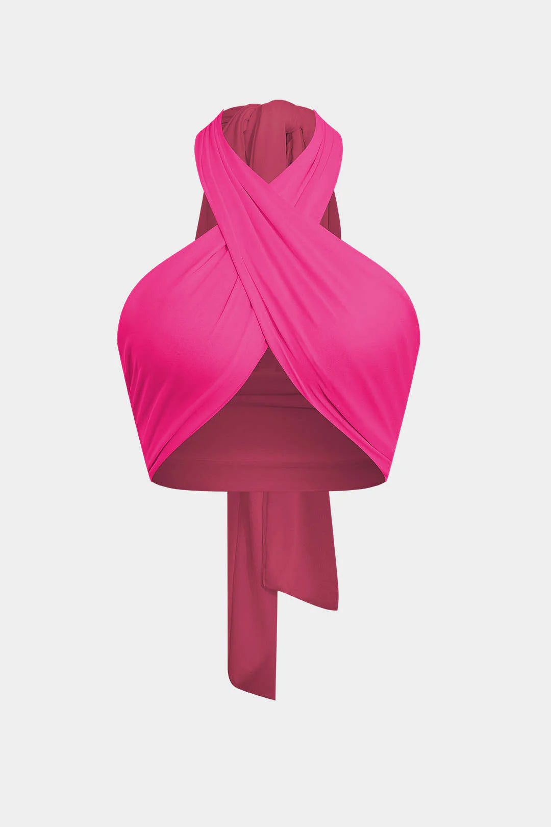 Tied Up Halter Tank Top