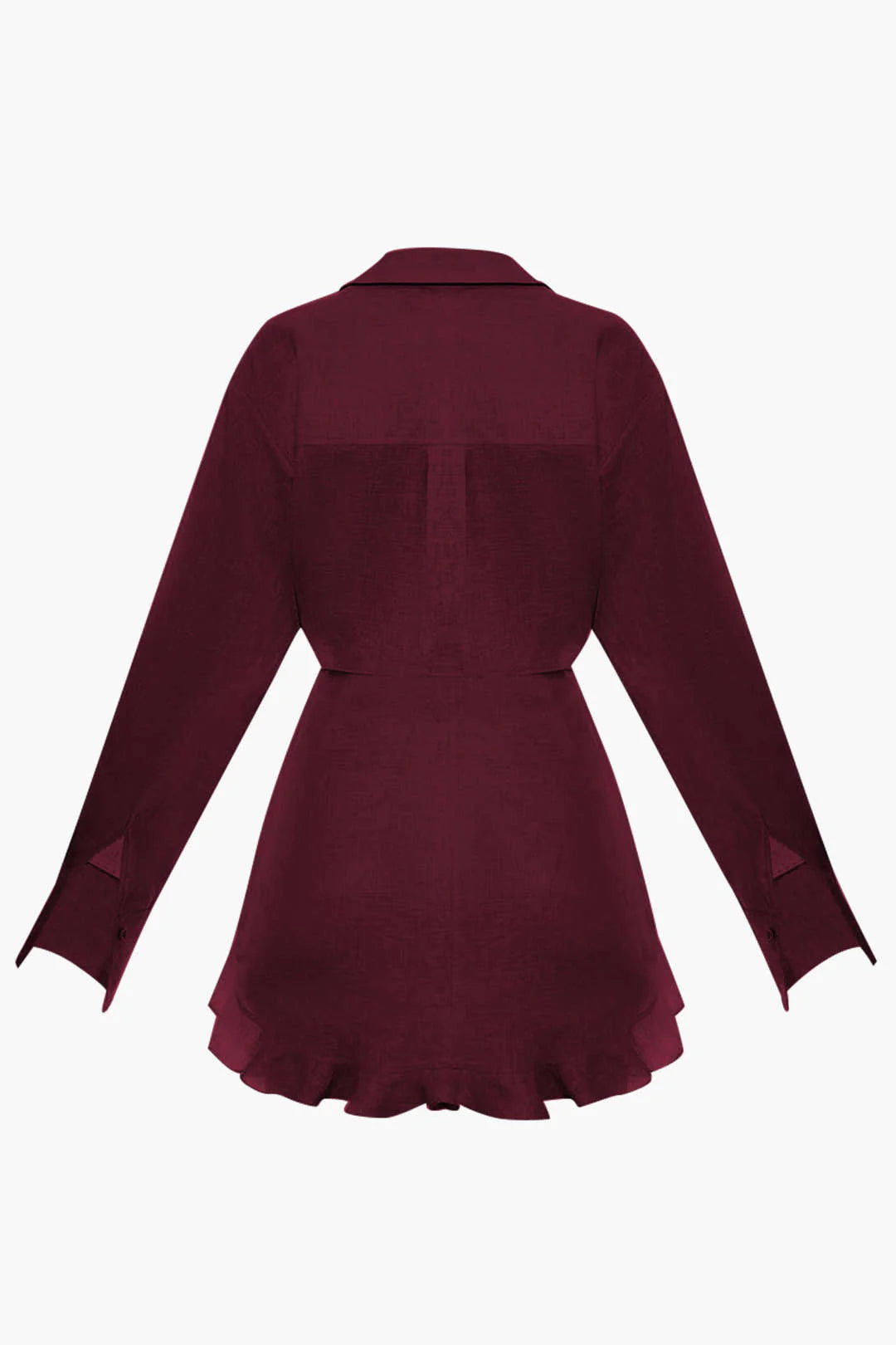Velvet Wine Mini Dress