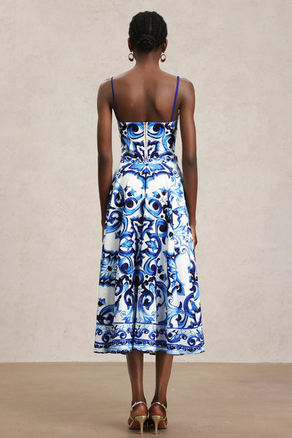 Midnight in Mykonos Skirt Set