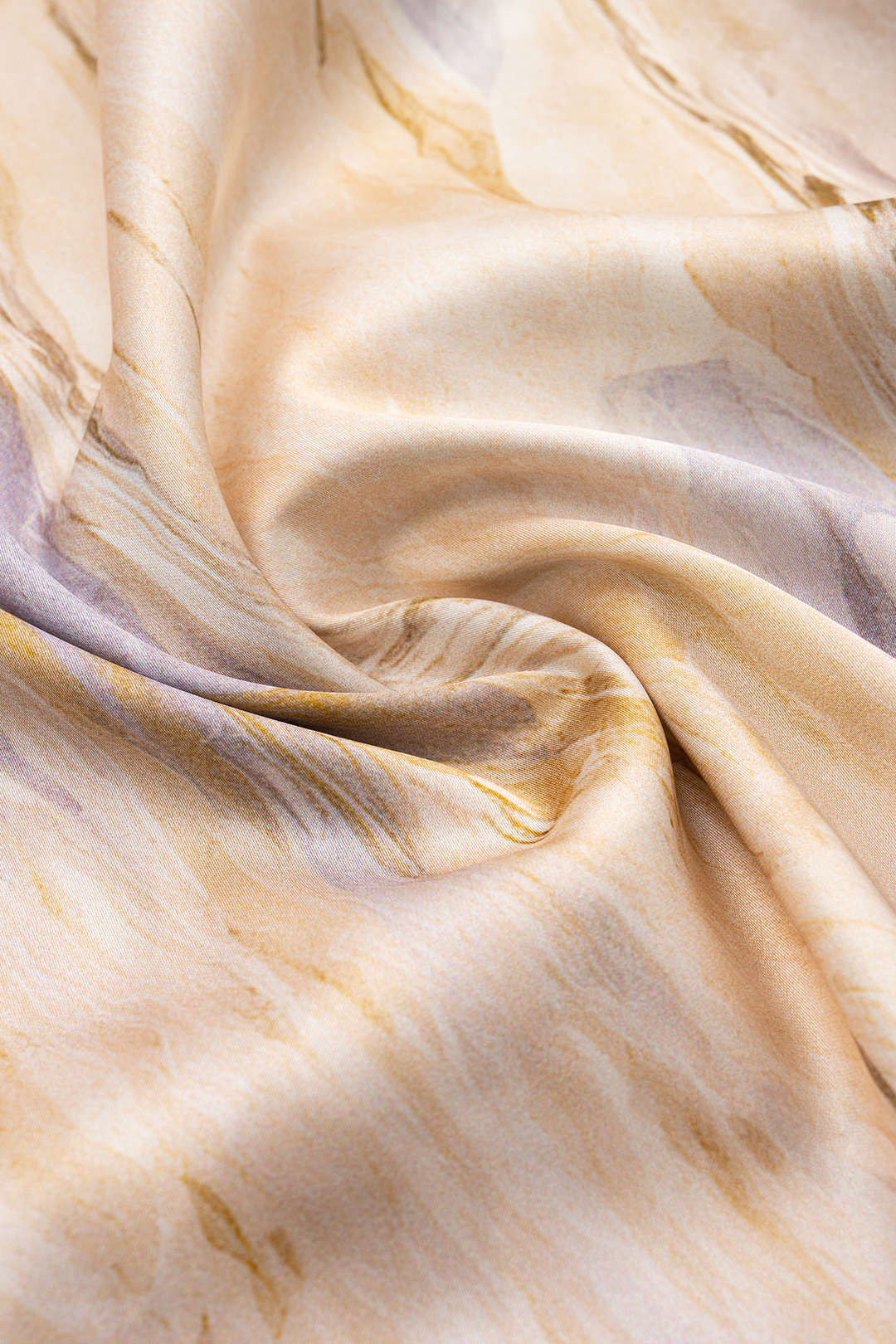 Satin Skyline Mini Dress