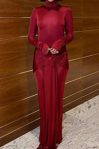 Rouge Empress Maxi Dress