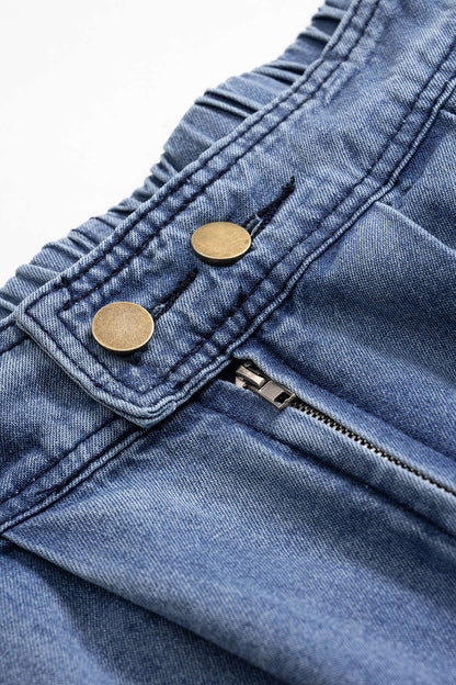 Sculpted Aura Barrel Denim Jeans