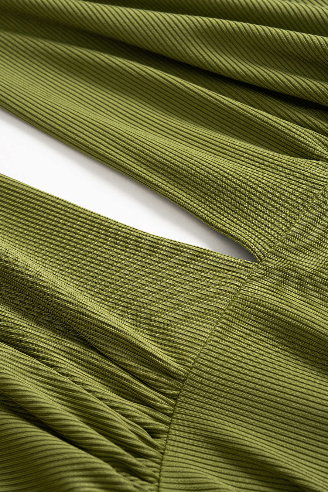 Olive Mirage Maxi Dress