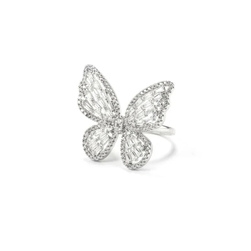 Butterfly Adjustable Ring