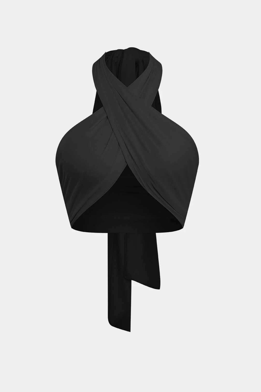 Tied Up Halter Tank Top