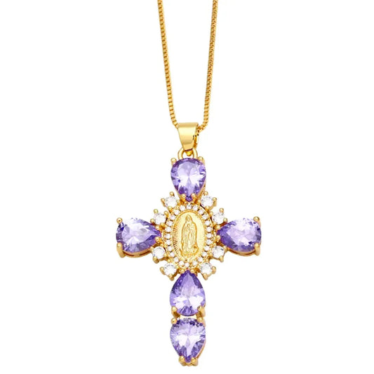 Eternity Cross - Purple