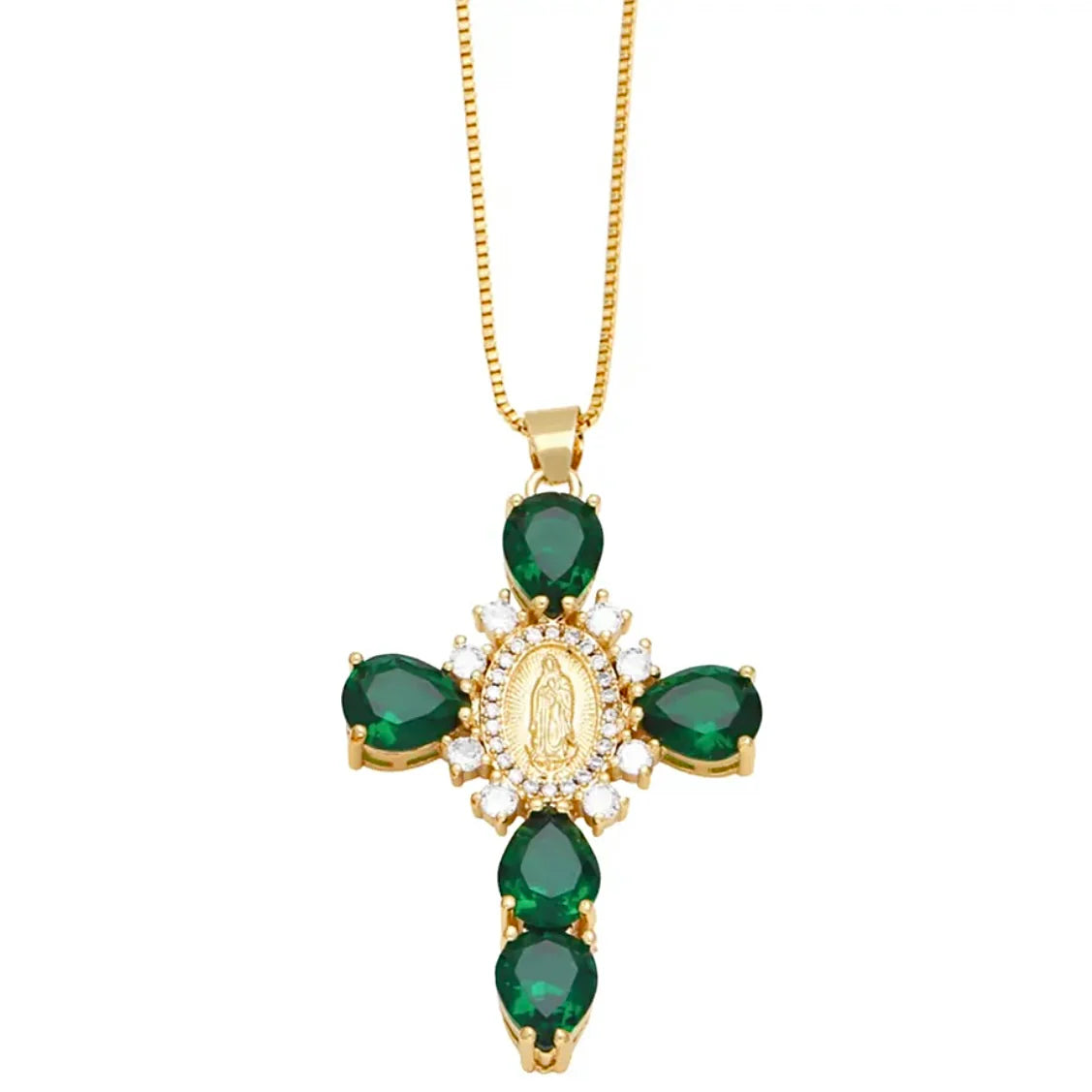 Eternity Cross - Green