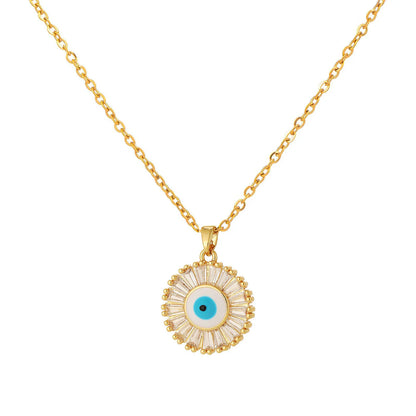 Golden Gaze Necklace